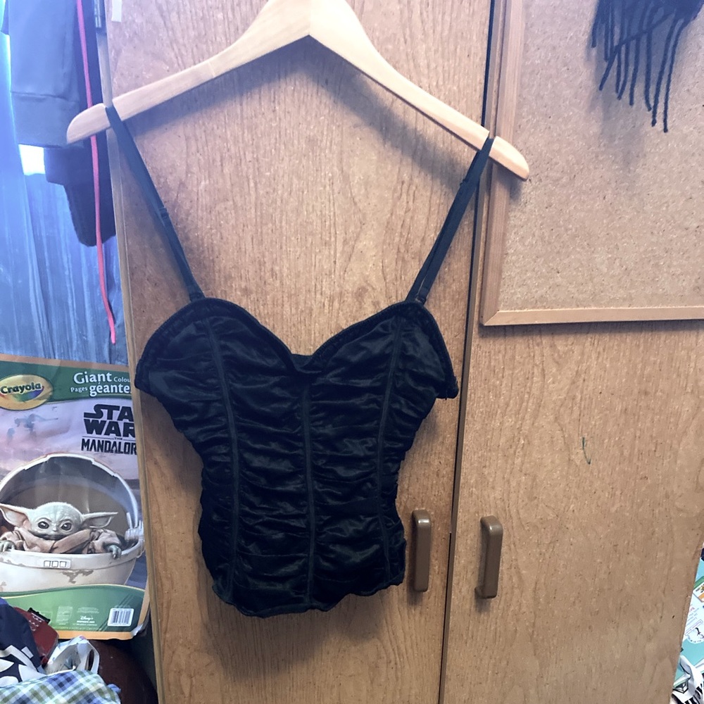 EUC Bebe Corset Style Tank